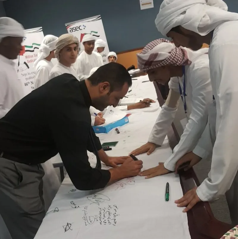 مشاركتنا ب فعاليات اليوم الوطني من عدة جهات حكومية مثل إدارة الموارد البشرية -الديوان الاميري بالفجيرة و افتتاح بيت الفن -قلعة الفجيرة و بلدية كلباء و فندق نوفيتيل و جمعية البدية