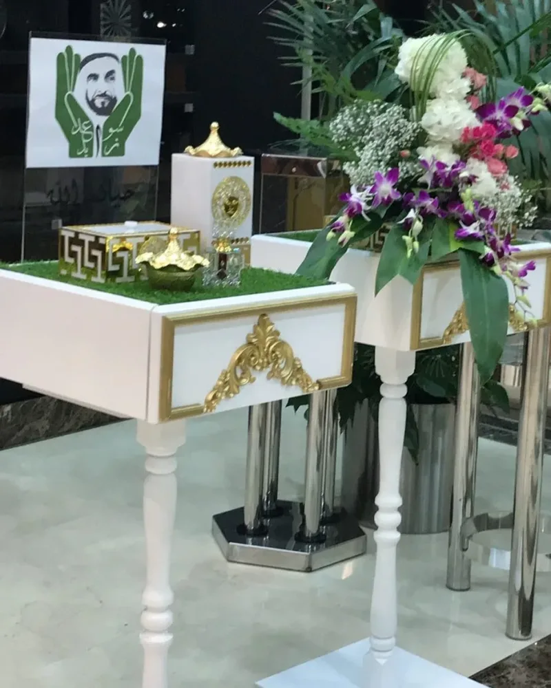 شكراً جزيلاً خطارة و زهبة لتنسيق المدخل بحفل تكريم المتطوعين