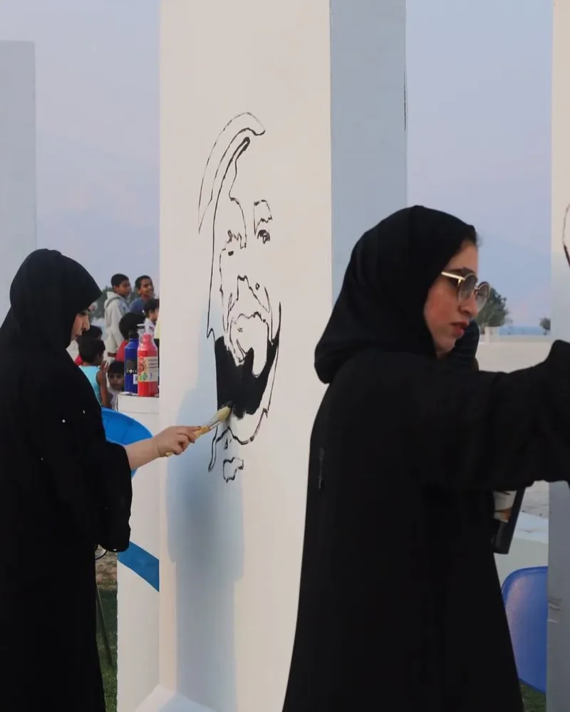 فريق سواعد زايد يشارك في فعالية بلدية دبا الحصن