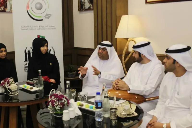 استضافة وتكريم فريق سواعد زايد فالامسية الحوارية للاعلام المحلي في اوبرا كافيه تحت رعاية جمعية الغجيرة الثقافية كل الشكر استاذ الظنحاني والاستاذة الحفيتي والاستاذ المنصوري على الاس