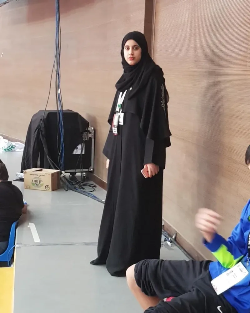 فعالية التايكواندوا المقامة اخيرا في مجمع زايد الرياضي ومشاركة فريق سواعد زايد التطوعي