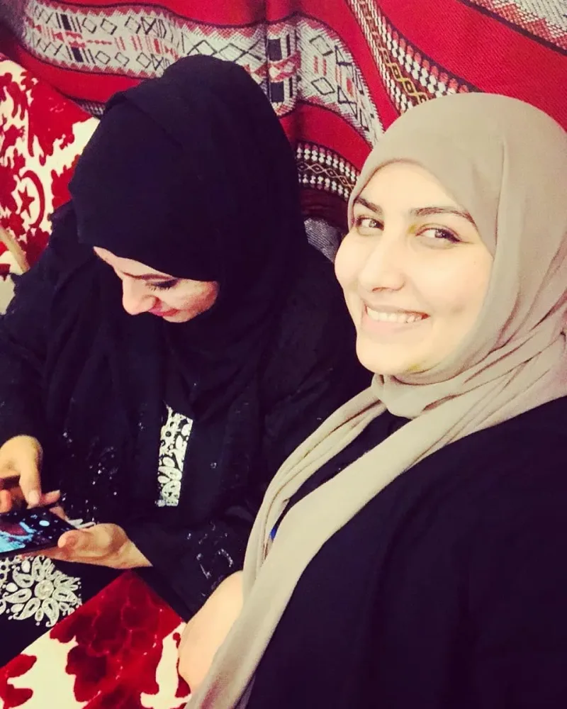 مشاركة المهندسه اسيا القرشي حبيبتي تشرفا بتواجدها فديتها
