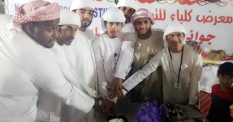 اهداء مريم الشراري عضو قسم اصحاب الهمم والمسنين كيكة الاعتماد لبرنامج سواعد زايد التطوعي