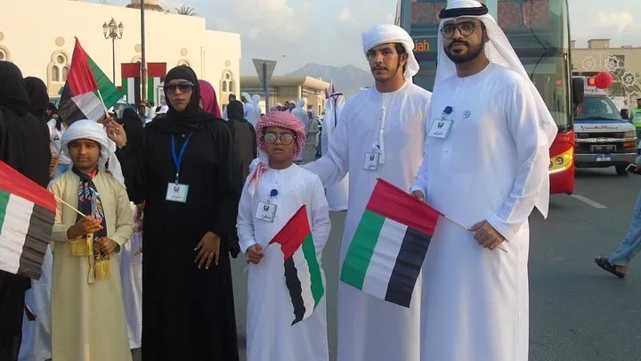 مشاركة فريق سواعد زايد التطوعي بمسيره دبا الحصن - اليوم الوطني 23-11-2018