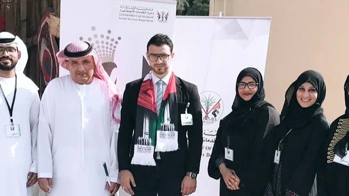 مشاركه فريق سواعد زايد التطوعي في مركز دبا الحصن الصحي في فعاليات اليوم الوطني 22-11-2018
