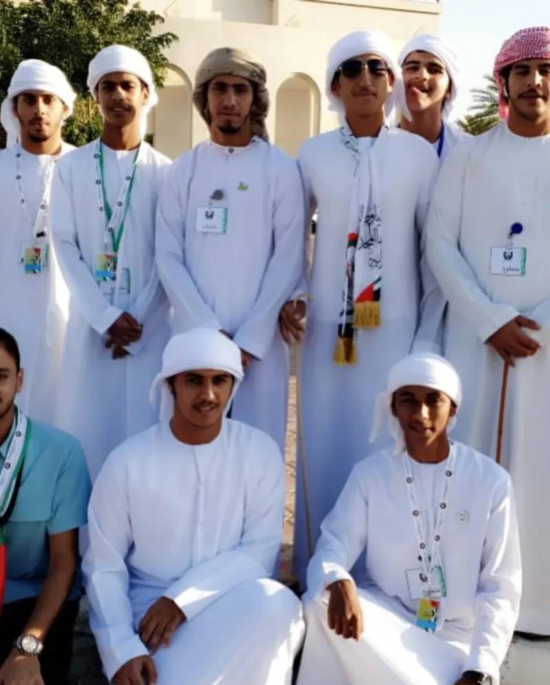الجزء الثاني - مشاركه فريق سواعد زايد التطوعي في تنظيم فعاليات اليوم الوطني في جامعه عجمان -فرع الفجيره 27-11-2018