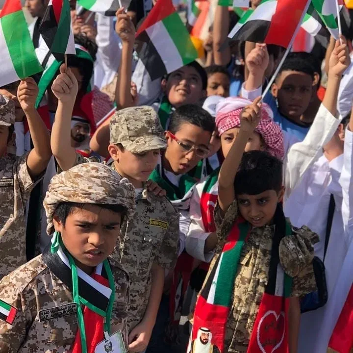 مشاركاتنا في تنظبم المسيره مع بلدية كلباء لليوم الوطني 2018