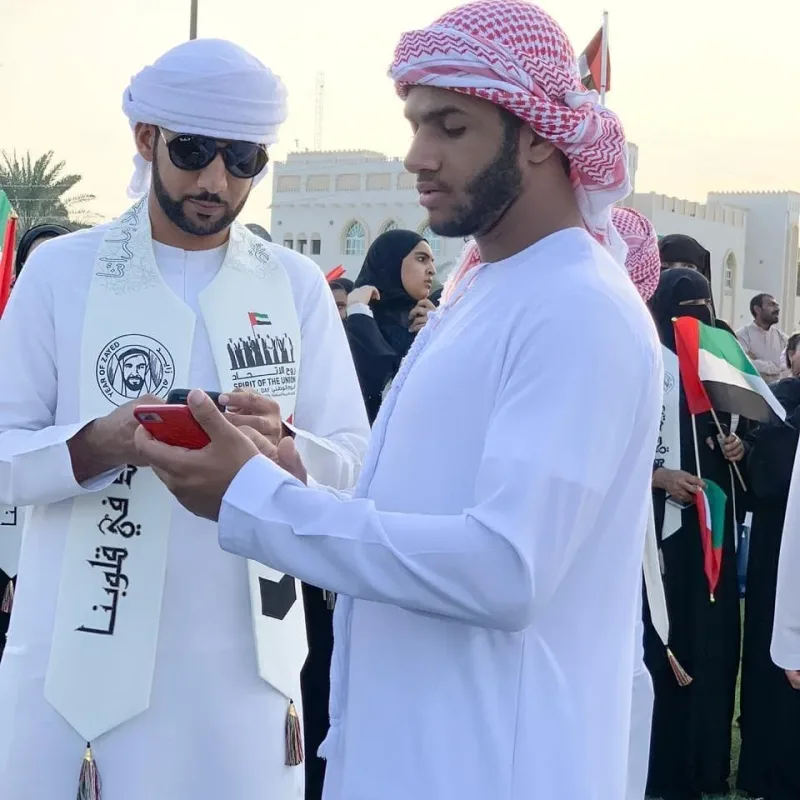 اليوم الوطني وتنظيم فريق سواعد زايد التطوعيومعةبلدية دبا الحصن والمركز الثقافي