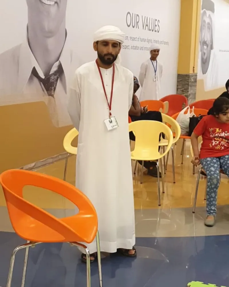 متطوعين فريق سواعد زايد التطوعي في اللولو هايبرماركت