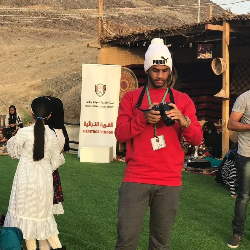 مشاركه فريق سواعد زايد التطوعي مع جمعيه الفجيره الاجتماعيه في مهرجان الجبل الثقافي في حديقه الفجيره للمغامرات وذلك يوم 25/24-1-2019