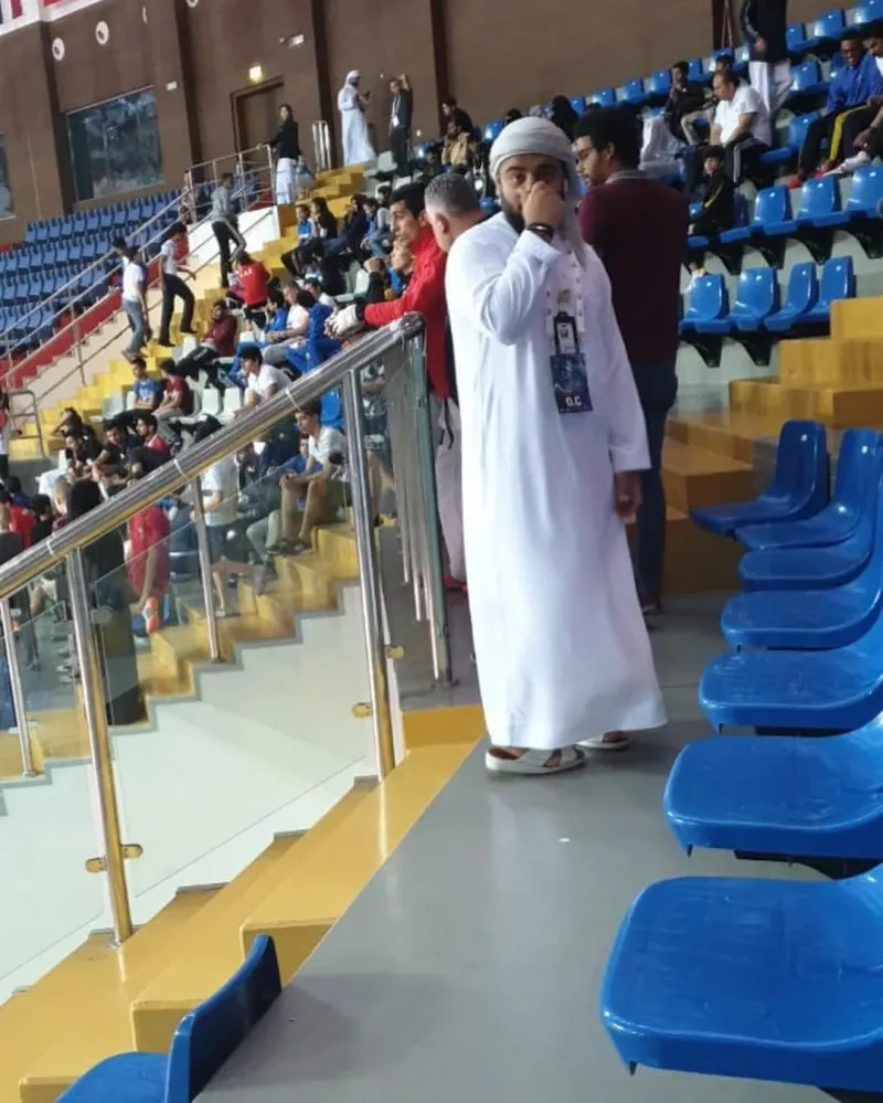 مشاركه فريق سواعد رايد التطوعي في تنظيم بطولة الفجيرة للتايكواندو في مجمع زايد الرياضي بالفجيرة اليوم الثالث 3/2/2019