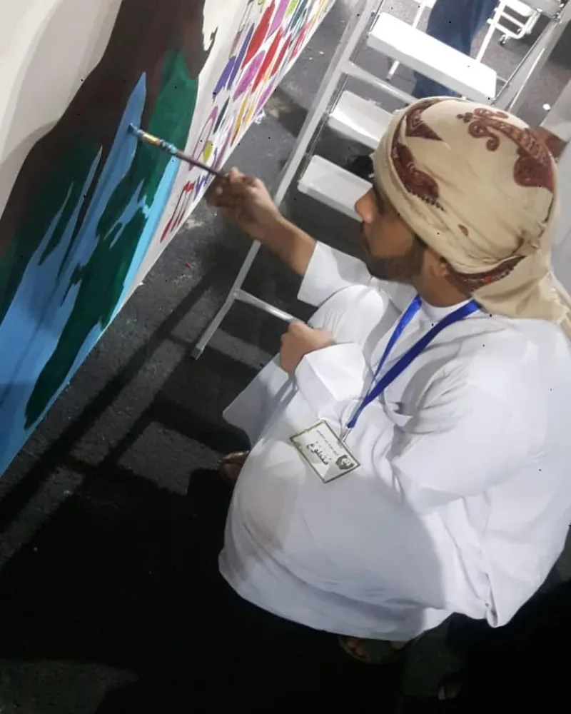 مشاركه فريق سواعد زايد التطوعي في تنظيم فعاليه اسبوع الابتكار وذلك يوم 16-02-2019