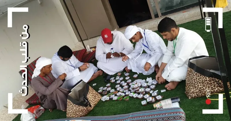 مبادرة سواعد زايد في قهوة التسامح للعمال