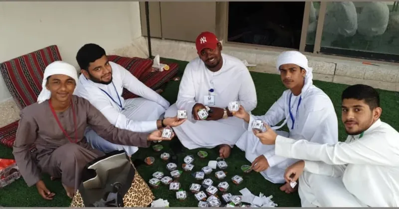 مبادرة سواعد زايد في قهوة التسامح للعمال