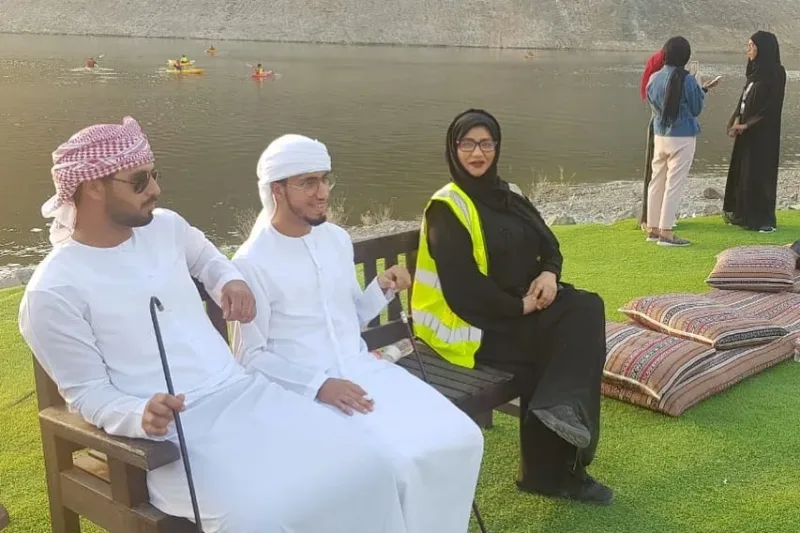 مقتطفات جميلة عاشها متطوعون جمعية سواعد الامارات برفقة المتنافسون خلال بطولة البوكسنج