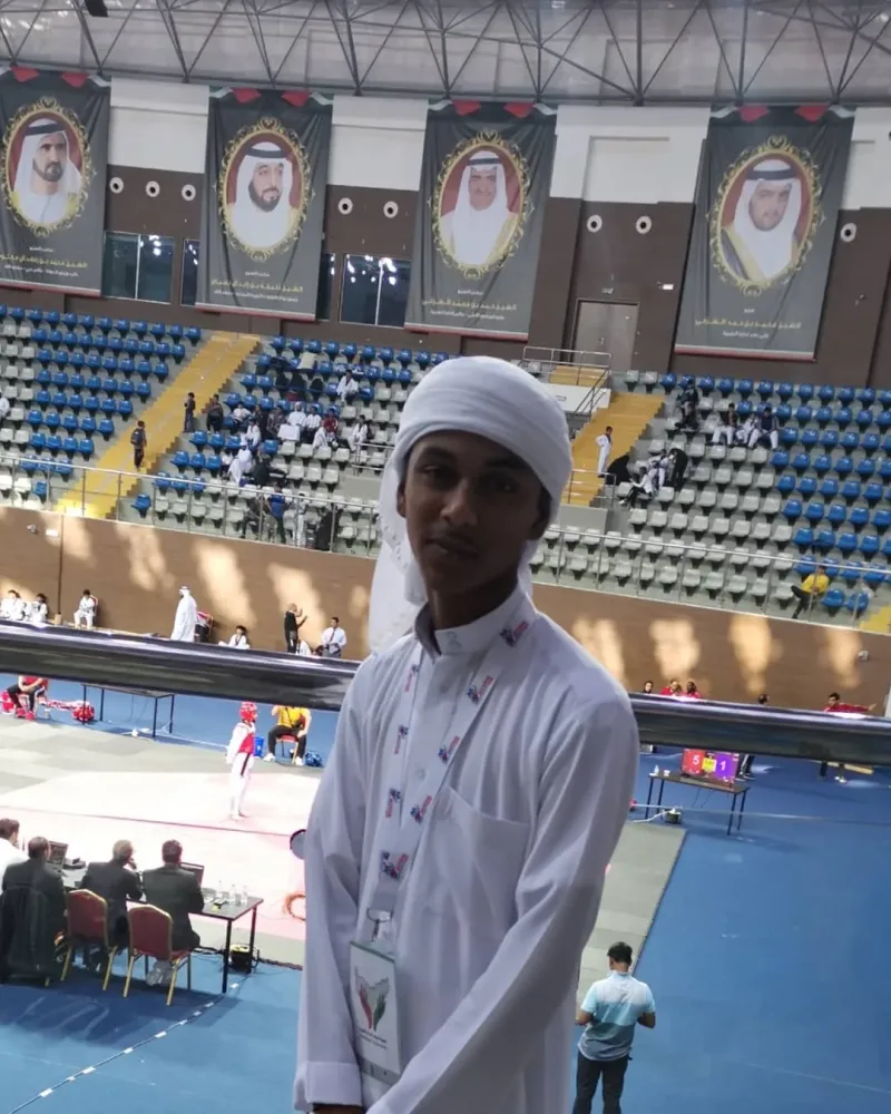 مشاركة جمعية سواعد الامارات التطوعية في بطولة ولي عهد الفحيرة للتايكواندوا المقامة في محمع زايد الرياضي بالفجيرة ليومين 22/23-11-2019 على التوالي