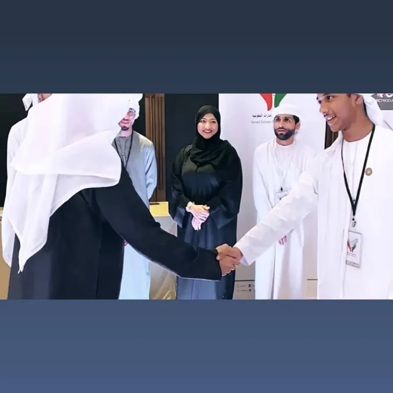 مشاركة جمعية سواعد الامارات التطوعية في ملتقى رواد الاعمال النقام في ابراج الاتحاد في العاصمة ابوظبي كمشاركين وك منظمين وك مكرمين