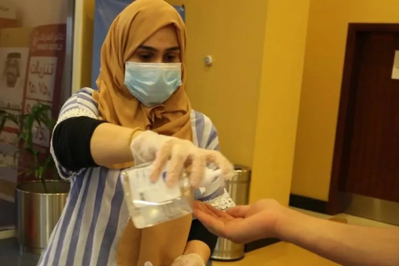 اليوم الثاني فاللولو مول بالفجيرة من مبادرة وقايتك بيدك من تنظيم جمعية سواعد الامارات التطوعية